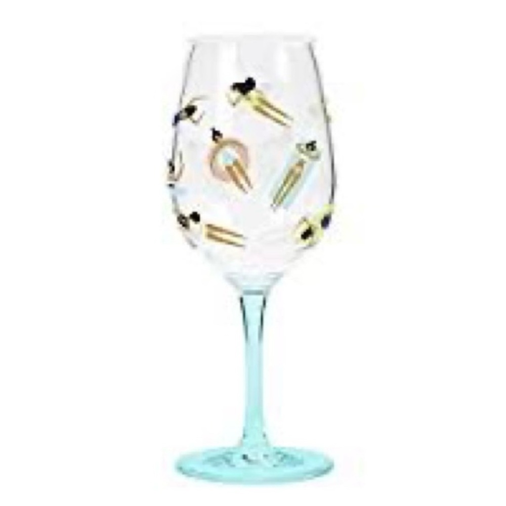 Like New Acrylic Pool Float Wine Glass